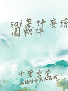 sai是什么绘图软件