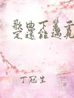歌曲下辈子不一定还能遇见你原唱