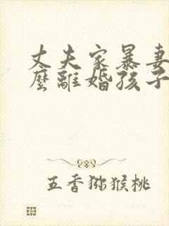 丈夫家暴妻子怎么离婚孩子归谁
