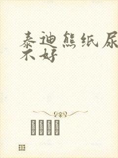 泰迪熊纸尿裤好不好