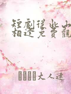 短剧从此山水不相逢免费观看