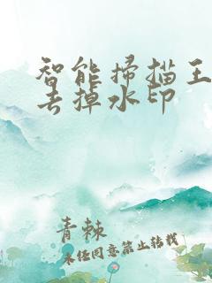 智能扫描王如何去掉水印