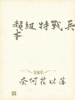 超级特战兵王全本