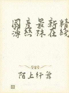 国产最新精品超薄丝袜在线