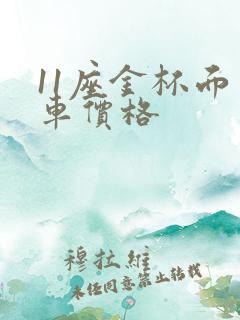 11座金杯面包车价格
