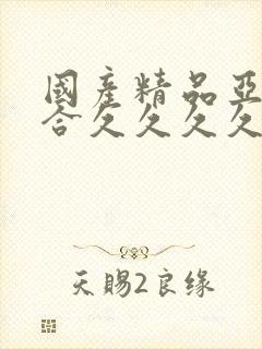 国产精品亚洲综合久久久久