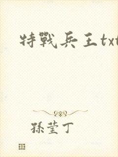 特战兵王txt