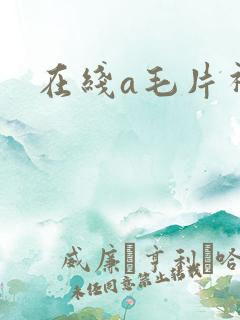 在线a毛片视频