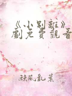 《小别离》电视剧免费观看