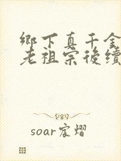 乡下真千金竟是老祖宗后续