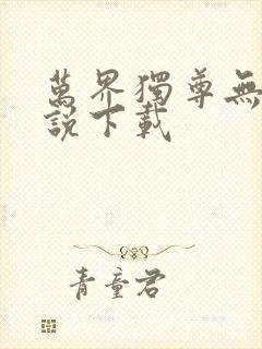 万界独尊无忧小说下载