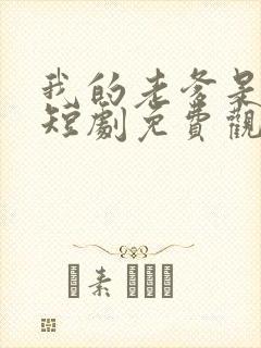 我的老爹是大佬短剧免费观看