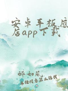 安卓平板应用商店app下载
