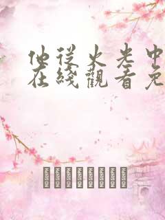 他从火光中走来在线观看免费完整版电视剧