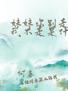 妹妹你别走哥哥我不走是什么歌