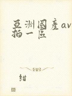 亚洲国产av自拍一区