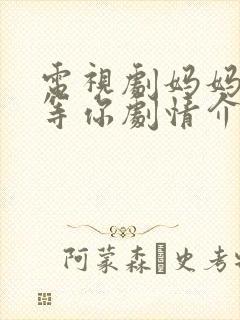 电视剧妈妈在家等你剧情介绍