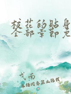 校花的贴身高手全部章节免费阅读