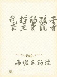 我推的孩子第一季免费观看