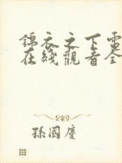 锦衣之下电视剧在线观看全集免费