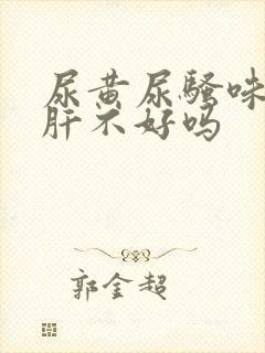 尿黄尿骚味重是肝不好吗