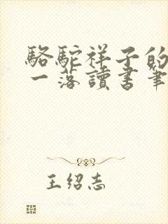 骆驼祥子的一起一落读书笔记
