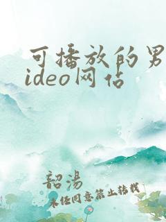 可播放的男同video网站