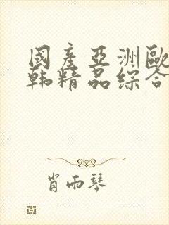 国产亚洲欧美日韩精品综合在线