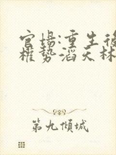 官场:重生后我权势滔天林峰全本阅读