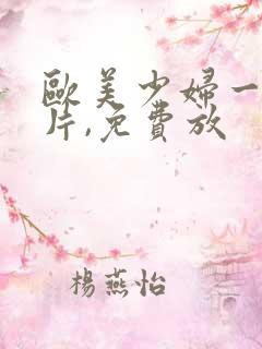 欧美少妇一级淫片,免费放