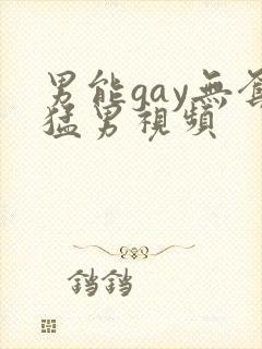 男能gay无套猛男视频