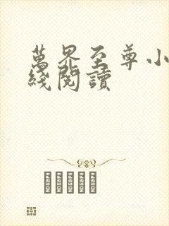 万界至尊小说在线阅读