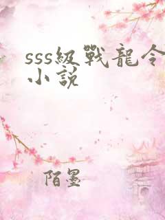 sss级战龙令小说