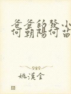 爸爸的发小叔叔何朝阳何苗苗小说