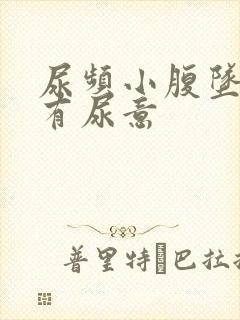 尿频小腹坠胀总有尿意