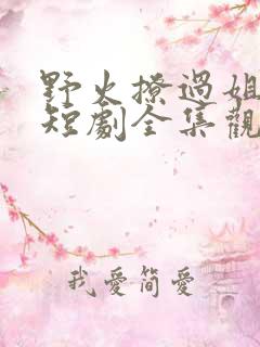 野火撩过姐姐心短剧全集观看