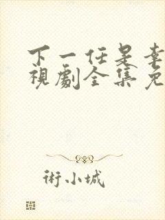 下一任是幸福电视剧全集免费观看