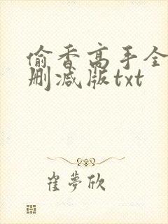 偷香高手全文无删减版txt