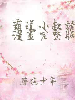 霸道小叔请轻撩漫画完整版免费阅读下拉式