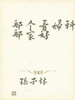 哪个看妇科医院哪家好