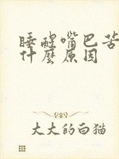 睡醒嘴巴苦臭是什么原因