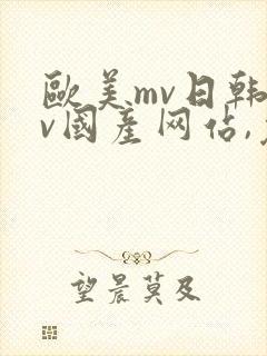 欧美mv日韩mv国产网站,免费观看电