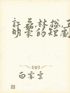 许磊,林总,王明豪的短剧