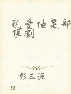 我爱他是哪个电视剧