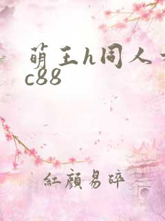 萌王h同人本子c88