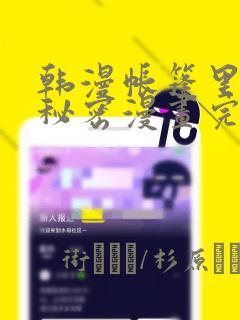 韩漫帐篷里的小秘密漫画完整版：结局+番外