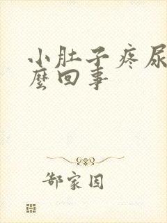 小肚子疼尿疼怎么回事