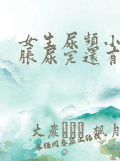 女生尿频小腹坠胀尿完还有尿意