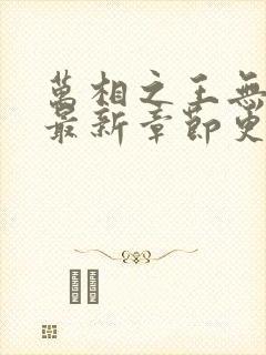 万相之王无弹窗最新章节更新时间