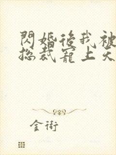 闪婚后我被千亿总裁宠上天